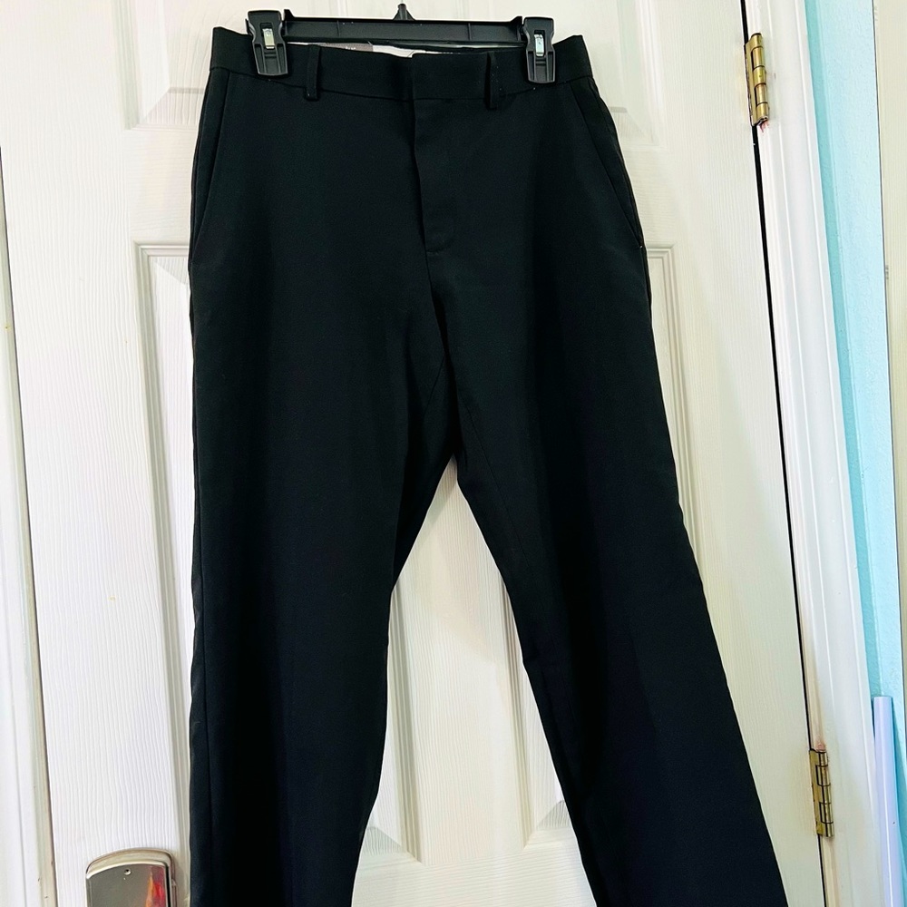 Mens Slim Fit Black Pants